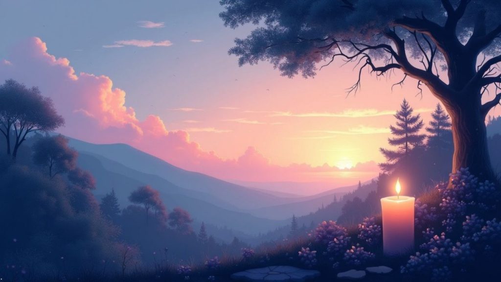 Trauerkarte älterer Mensch